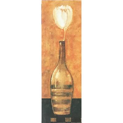 Affiche "Vase Tulipe blanche I"