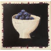 Affiche "Blueberries and porcelain"