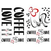 Sticker "COFFEE LOVE"