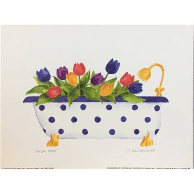 Affichette "Tulip TUB II"