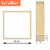 Lot de 4 modulables - grand carr plat