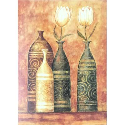 Affiche "Vases bouteilles"