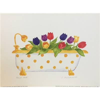 Affichette "Tulip TUB I"