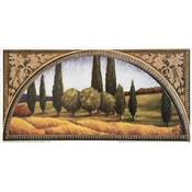 Lot de 2 affichettes "Autumn in Tuscany 1 & 2"