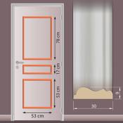 Moulures Assemblées 3 panneaux droits P54